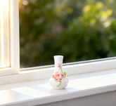Serene Rose Ceramic Holder