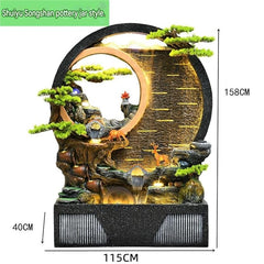 Outdoor water fountain