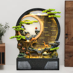 Outdoor water fountain