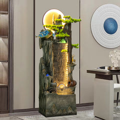 Tall Inspired Indoor LED Water Fountain