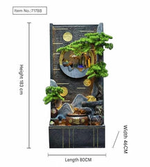 Vertical Indoor Water Fountain