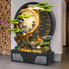 Outdoor water fountain