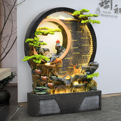 Outdoor water fountain