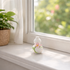 Ceramic Blossom Gourd Vase