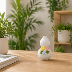 Floral Ceramic Mini Vase