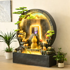 Grand Decorative Indoor LED Water Fountain