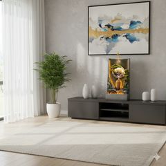 Decorative Indoor Tabletop Water Fountain with LED Lights