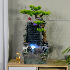 Table top unique water fountain