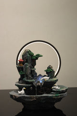 Tabletop Water Fountain with LED Light
