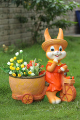 Orange Decorative Outdoor Statue