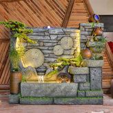 Indoor Zen Garden Waterfall Fountain