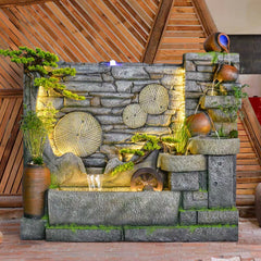 Indoor Zen Garden Waterfall Fountain