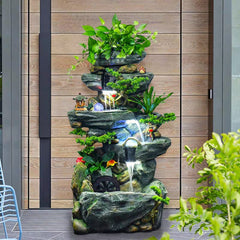 Indoor Tabletop Fountain with LED Light