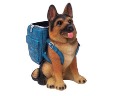 German shepherd pen holder