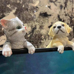 Puppy & Kitten Hanging Figurines