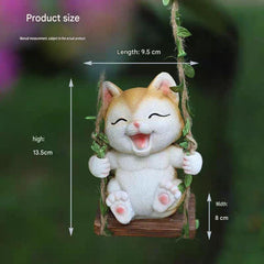 Cat Swing Showpiece