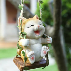 Cat Swing Showpiece