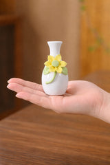 Sun Bloom Mini Ceramic Vase