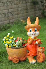 Orange Decorative Outdoor Statue