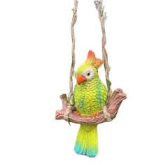 Hanging Parrot Home Décor