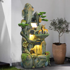 Decorative Mountain Waterfall Fountain with unique design