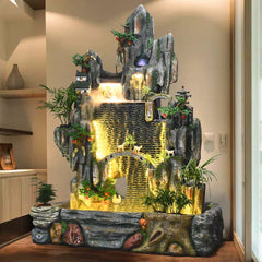 Decorative Rock Mountain Waterfall