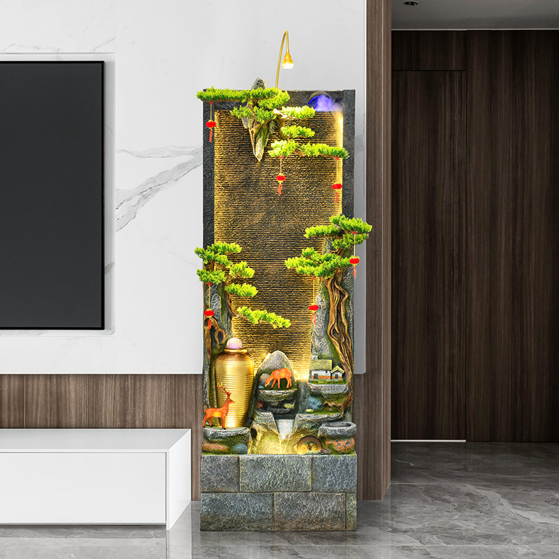 Slim  Vertical Indoor Water Fountain