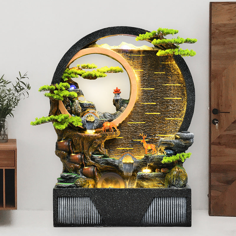 Outdoor water fountain