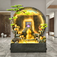 Grand Decorative Indoor LED Water Fountain