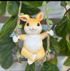 Hanging Resin Material Rabbit