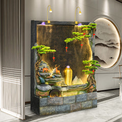 Elegant Vertical Indoor Water Fountain