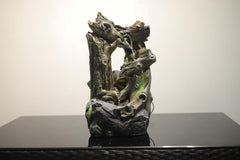 Beautifully crafted driftwood-style waterfall