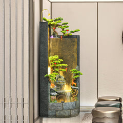 Luxury LED Illuminated Indoor Water Fountain