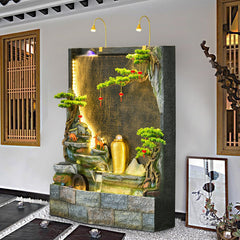 Elegant Vertical Indoor Water Fountain