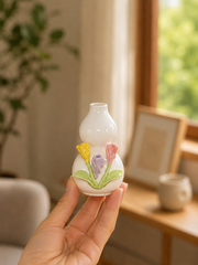 Ceramic Gourd Flower Vase
