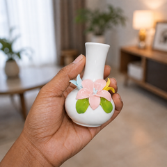 Soft Petal Ceramic Vase