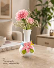 Soft Petal Ceramic Vase