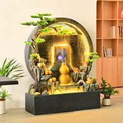 Grand Decorative Indoor LED Water Fountain