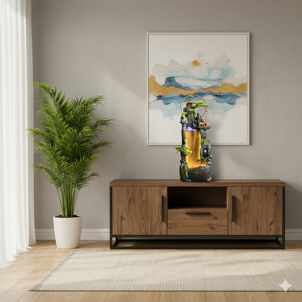 Table top water fountain