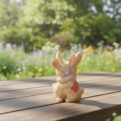 Hugging Bunny Figurine