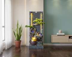 Indoor Zen Garden Water Fountain with LED Light
