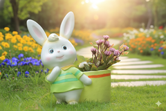 Easter Bunny Garden Decoration