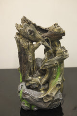Beautifully crafted driftwood-style waterfall
