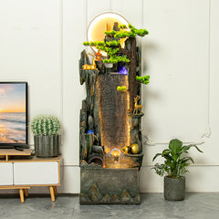 Tall Inspired Indoor LED Water Fountain