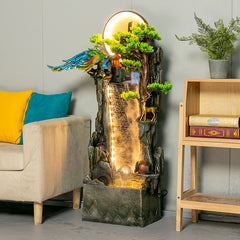 Tall Inspired Indoor LED Water Fountain