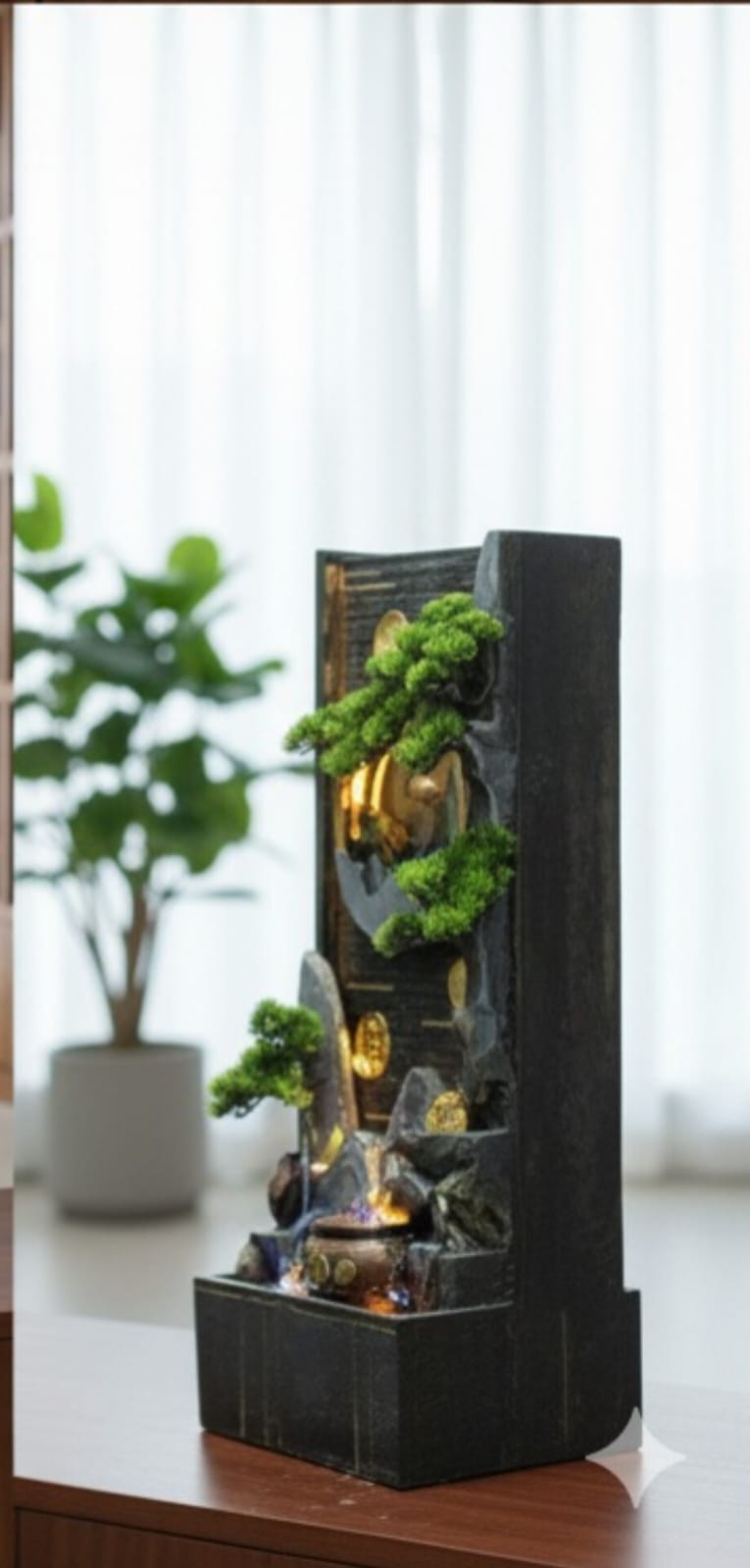 Vertical Indoor Water Fountain