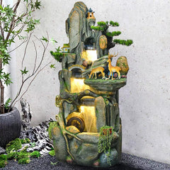 Decorative Mountain Waterfall Fountain with unique design