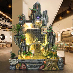 Decorative Rock Mountain Waterfall