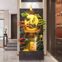 Tranquil Bonsai Vertical Floor Fountain