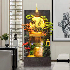 Tranquil Bonsai Vertical Floor Fountain